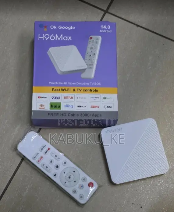 Android 14 TV Box 2gb Ram 16gb Storage H96 Max TV Box