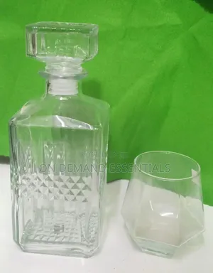 7pc Crystal Decanter Set