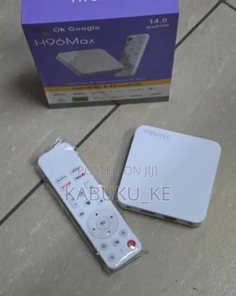 H96 Max Android 14 Smart Box 2GB RAM 16GB – 4K Streaming TV Box