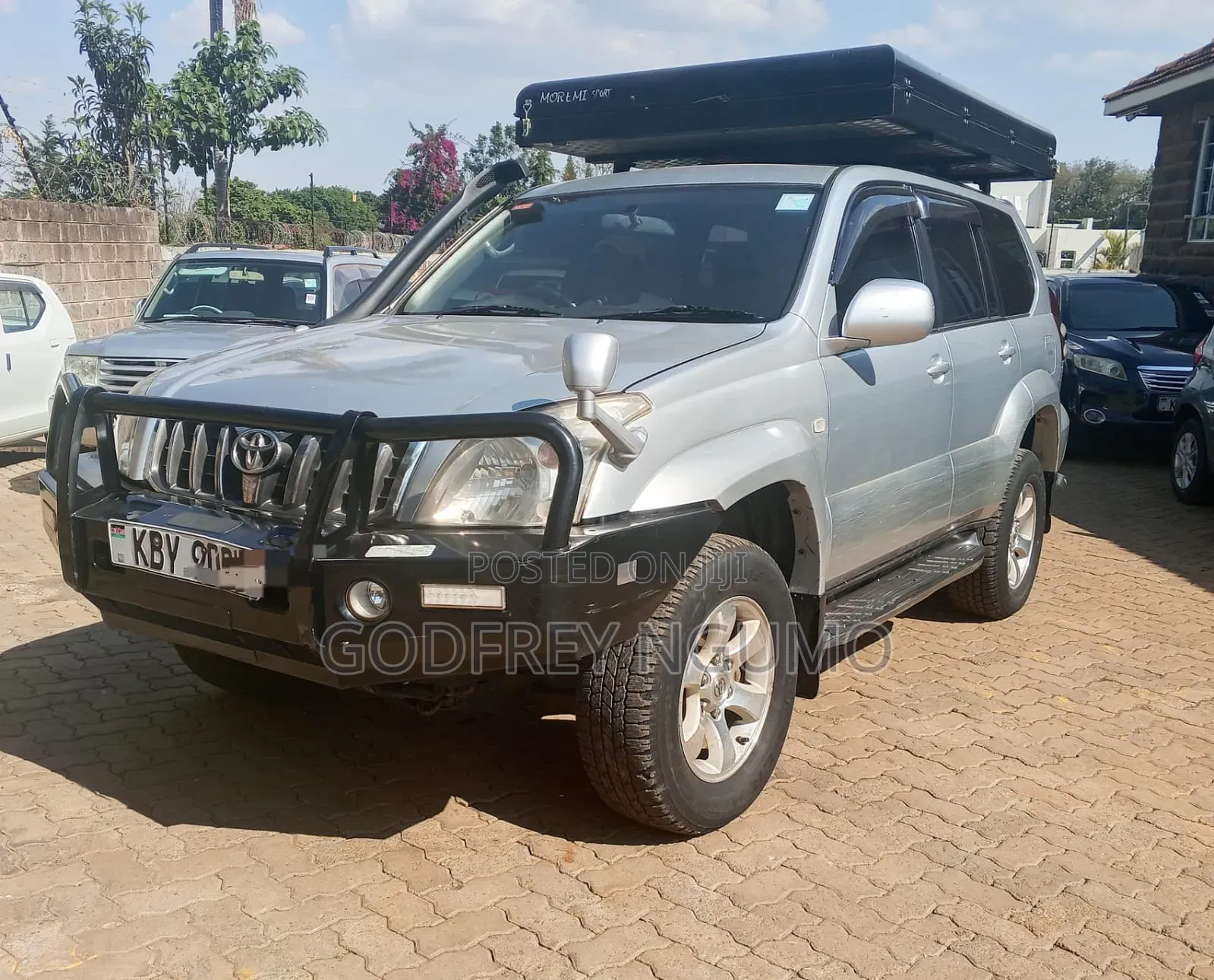 Toyota Land Cruiser Prado 2007 Silver