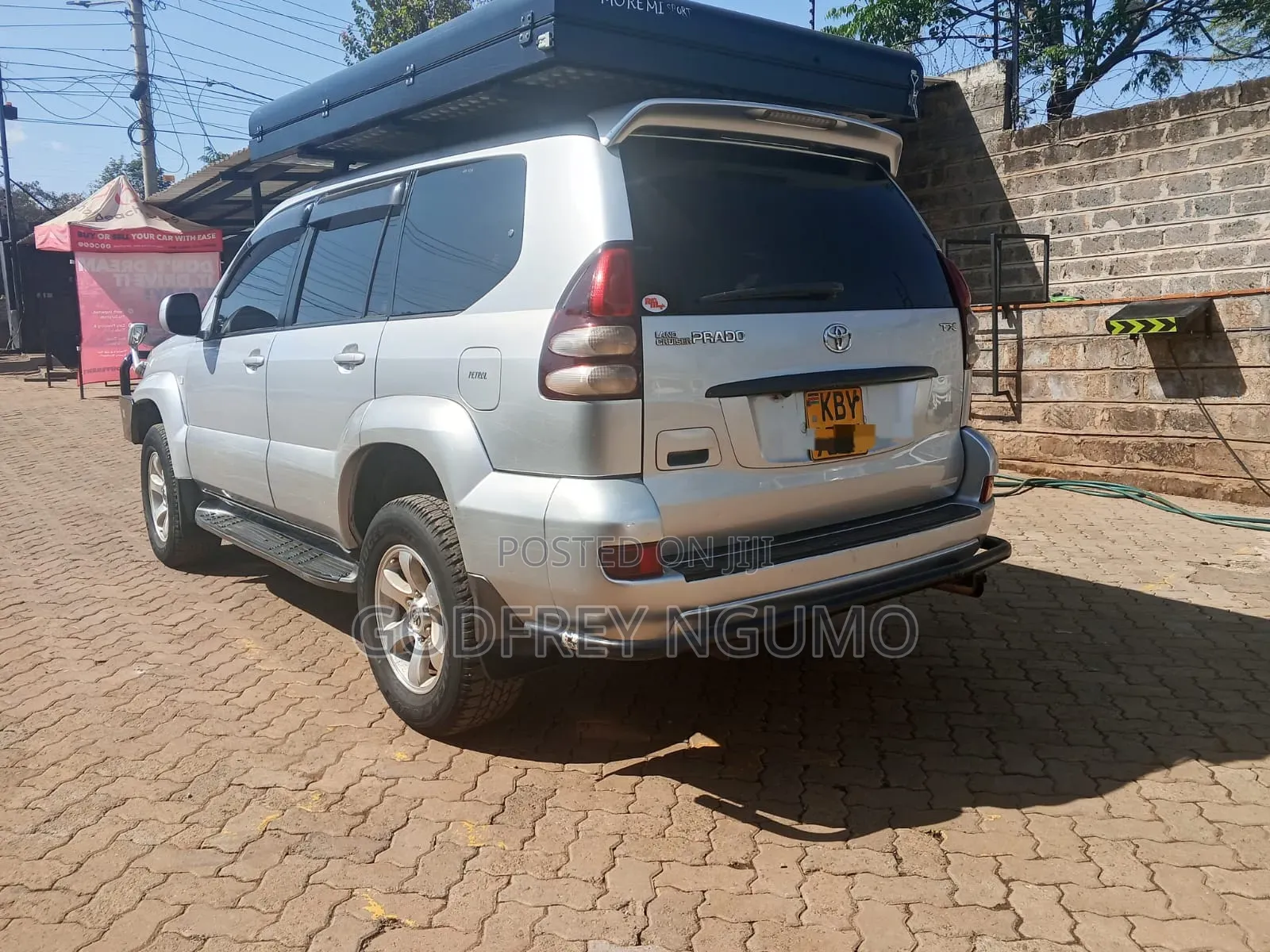 Toyota Land Cruiser Prado 2007 Silver