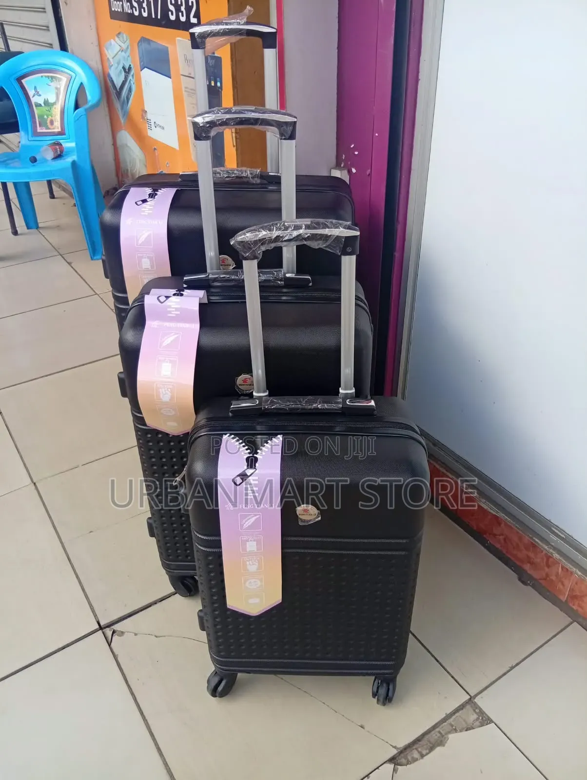 3-in-1 Luggage Set for Men and Women Suitcase