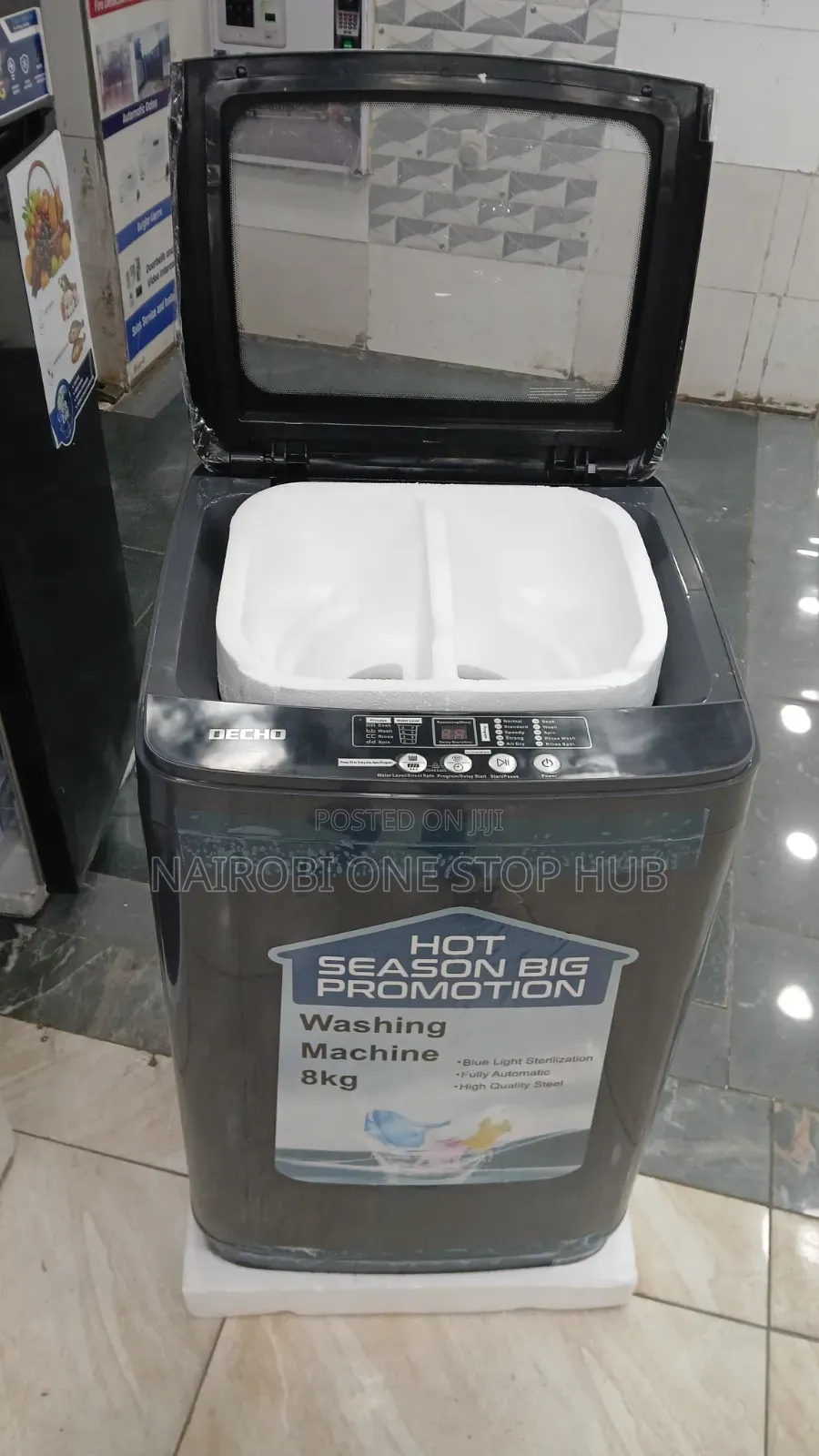 Decho 8kg Top Load Fully Automatic Washing Machine