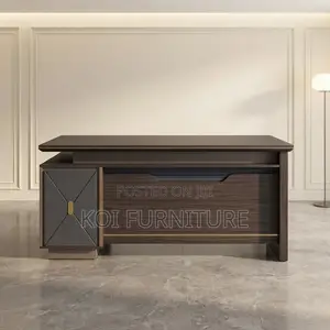 Office Desk; 180CM Executive L Extended Modern Executive Desk