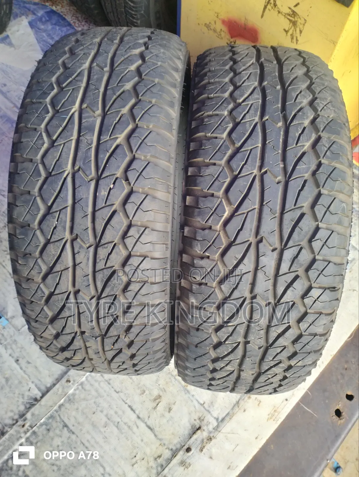 265/65r17 Slightly Used/Second Hand Tyres