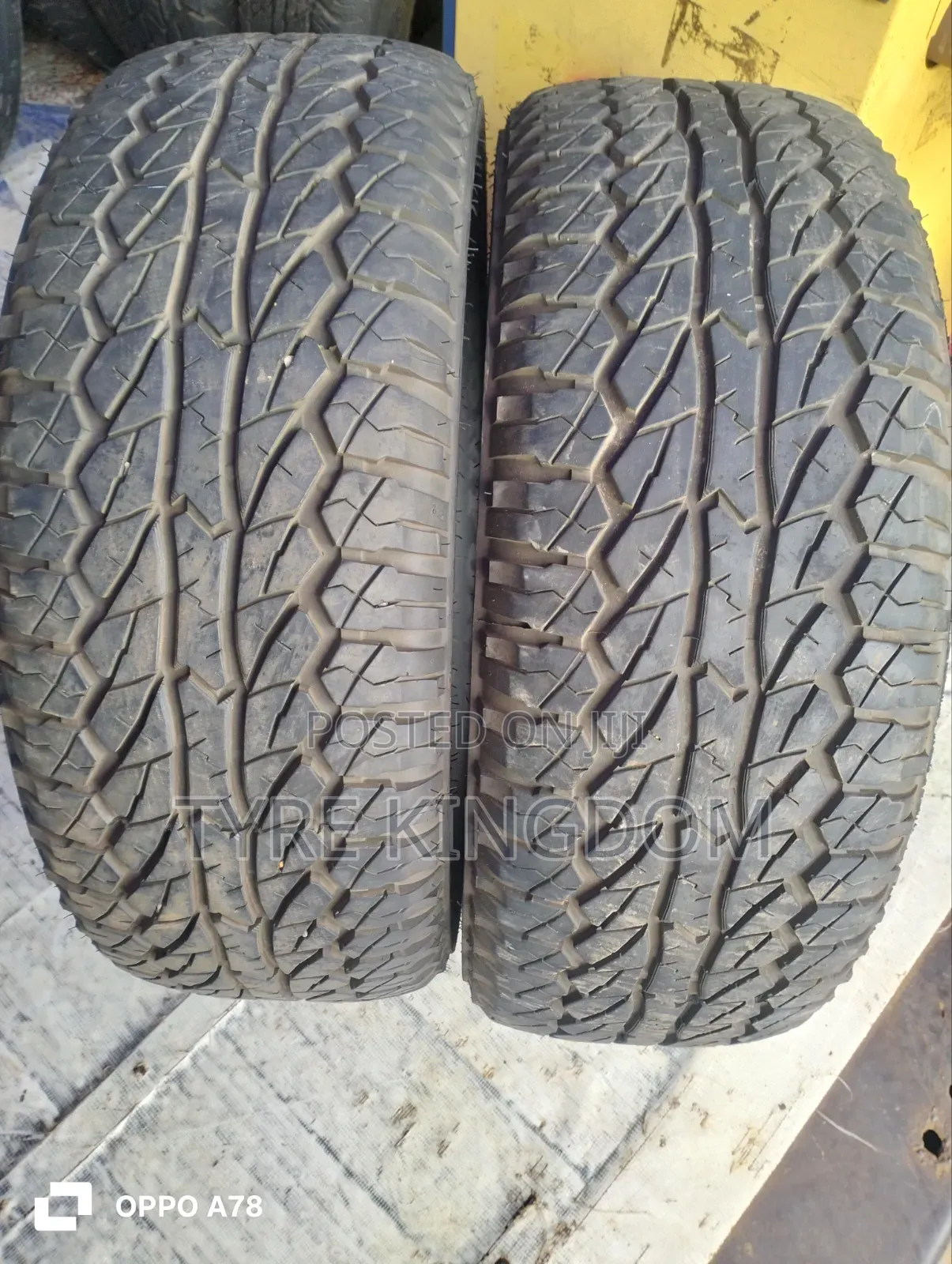 265/65r17 Slightly Used/Second Hand Tyres