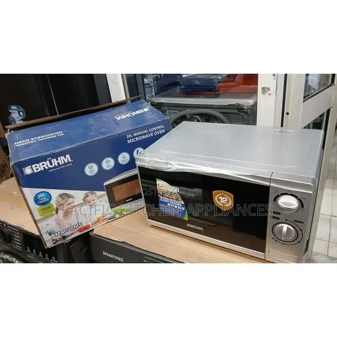 Bruhm 20l Silver Microwave