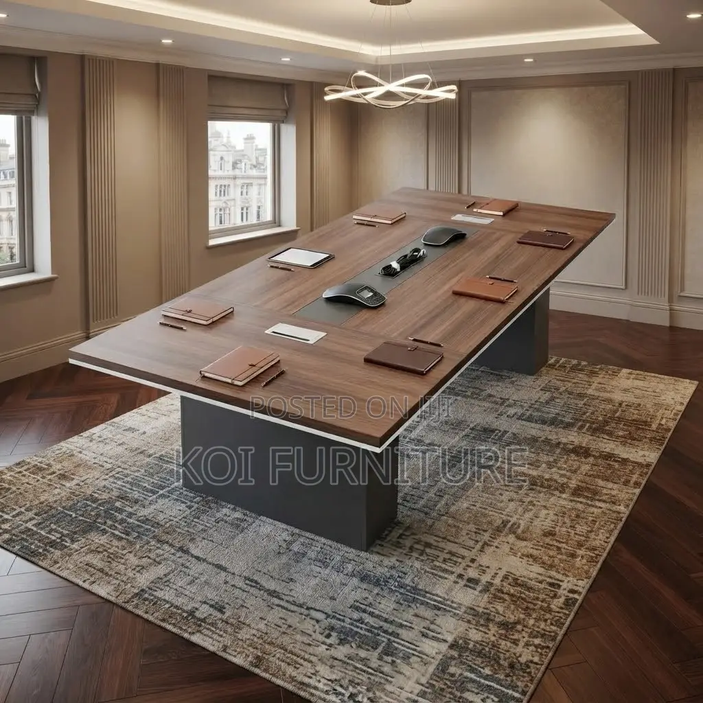 Boardroom Table; 8 Seaters Corporate Modern Conference Table