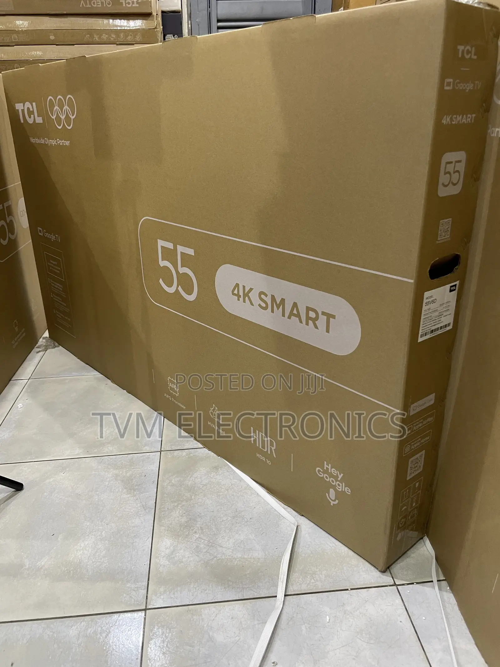 TCL V6d 55 Inch Direct Led 4k HDR Smart TV (2026)