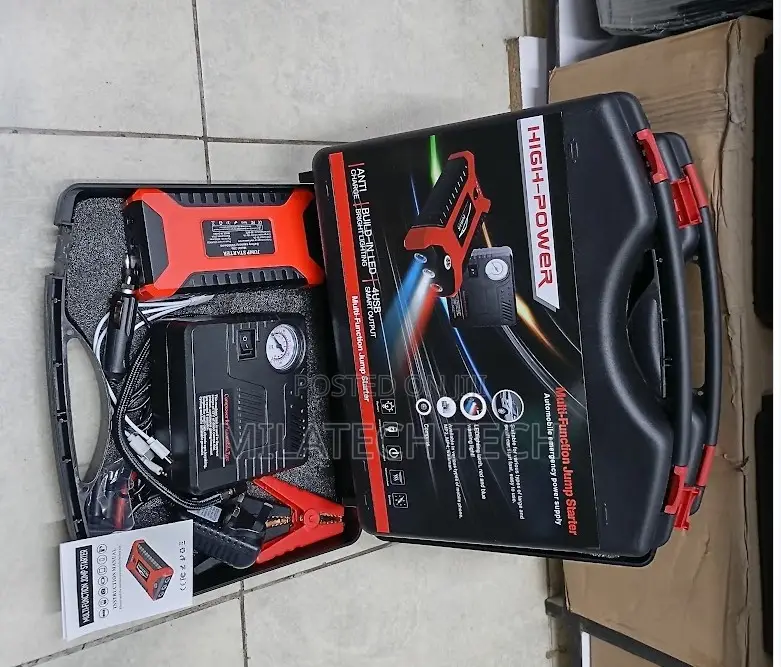 High-Power Portable Jump Starter