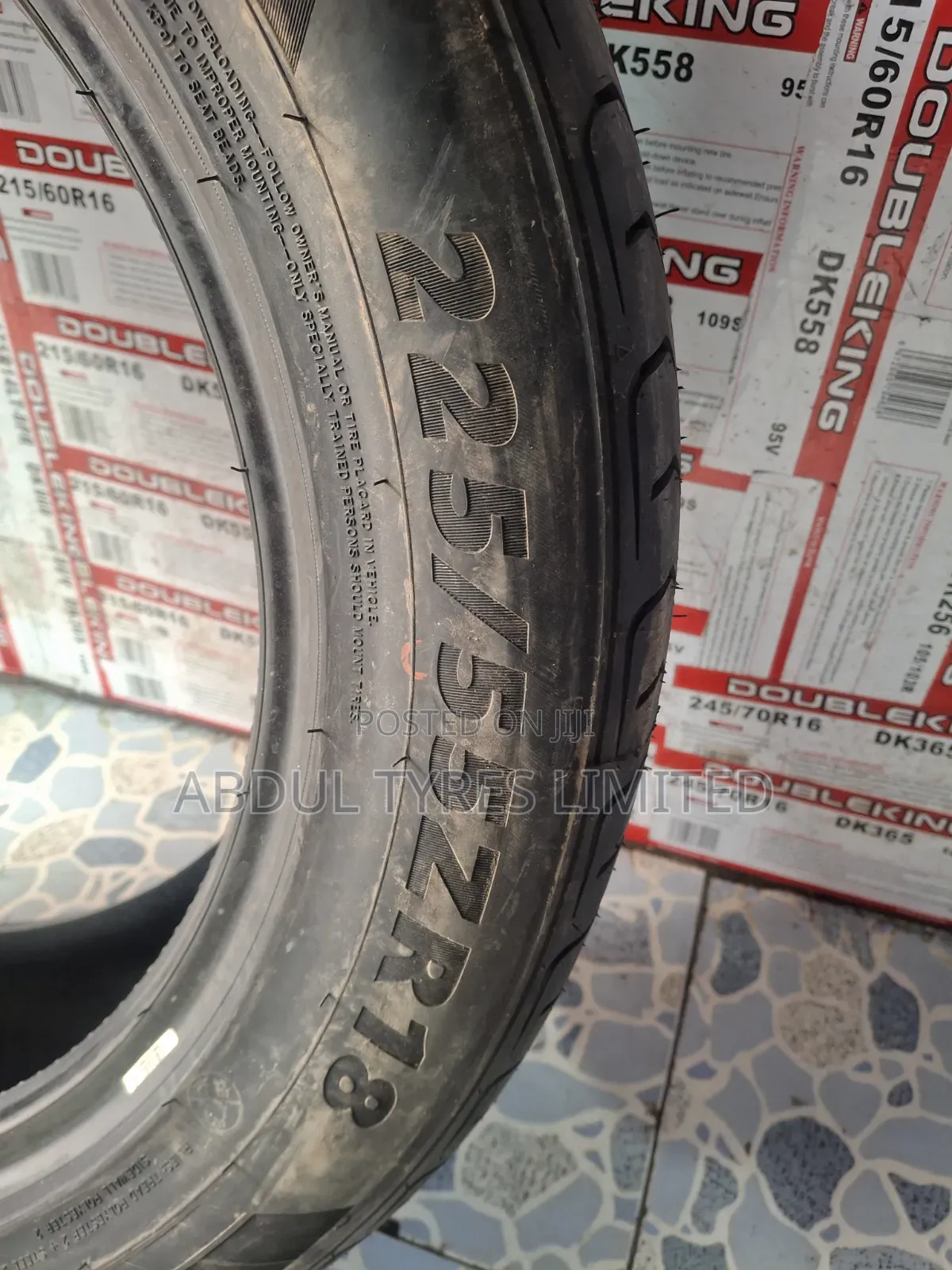 225/55zr18 Goddard Tire