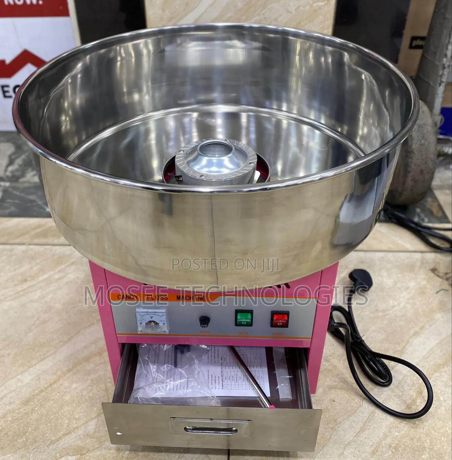 Euromax Candy Floss Machine EC-01