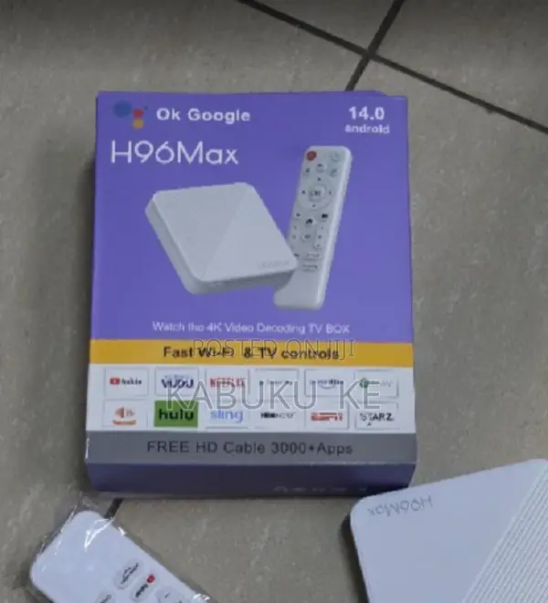 H96 Max Android 14 TV Box 2GB 16GB – Smart Media Player 4K