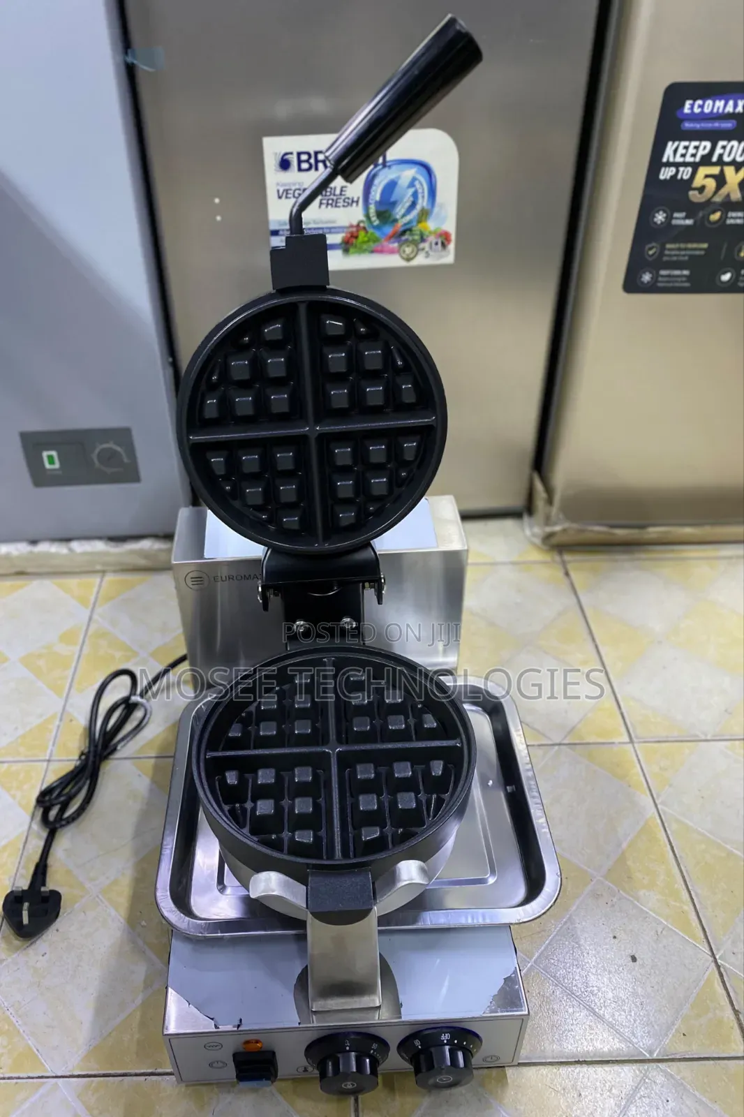 Euromax Single Rotation Waffle Baker WB-1R