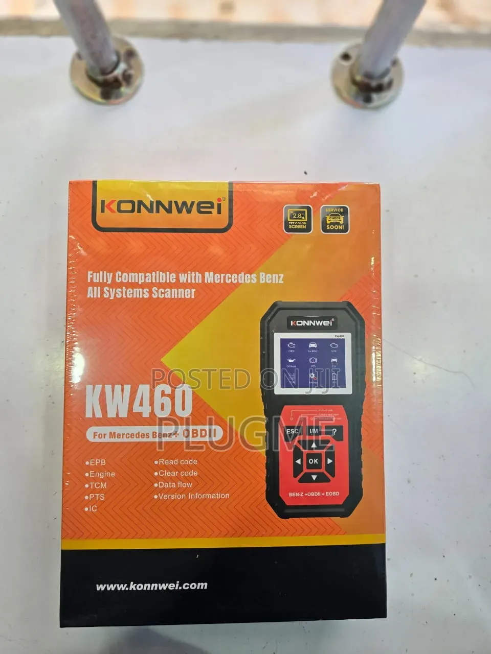 Konnwei KW460 OBD Scanner (For Mercedes Benz) + OBD II