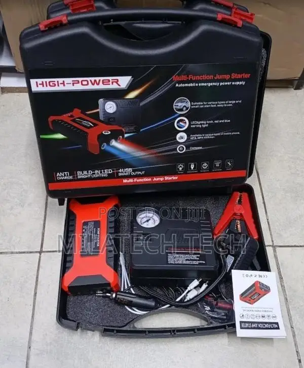 Smart Car Battery Booster and Jump Starter
