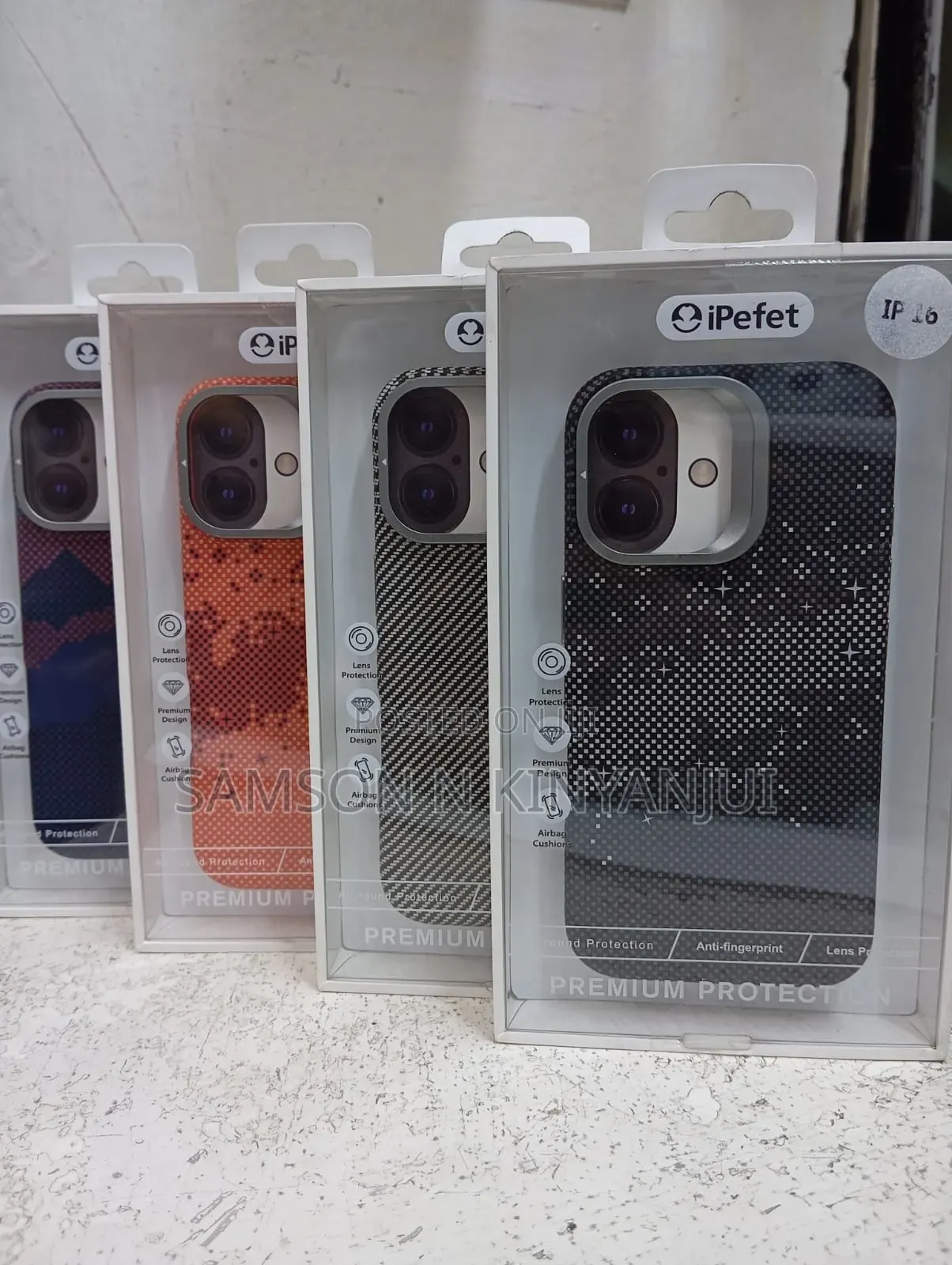 iPhone 16 iPefet Carbon Fiber Phone Cases