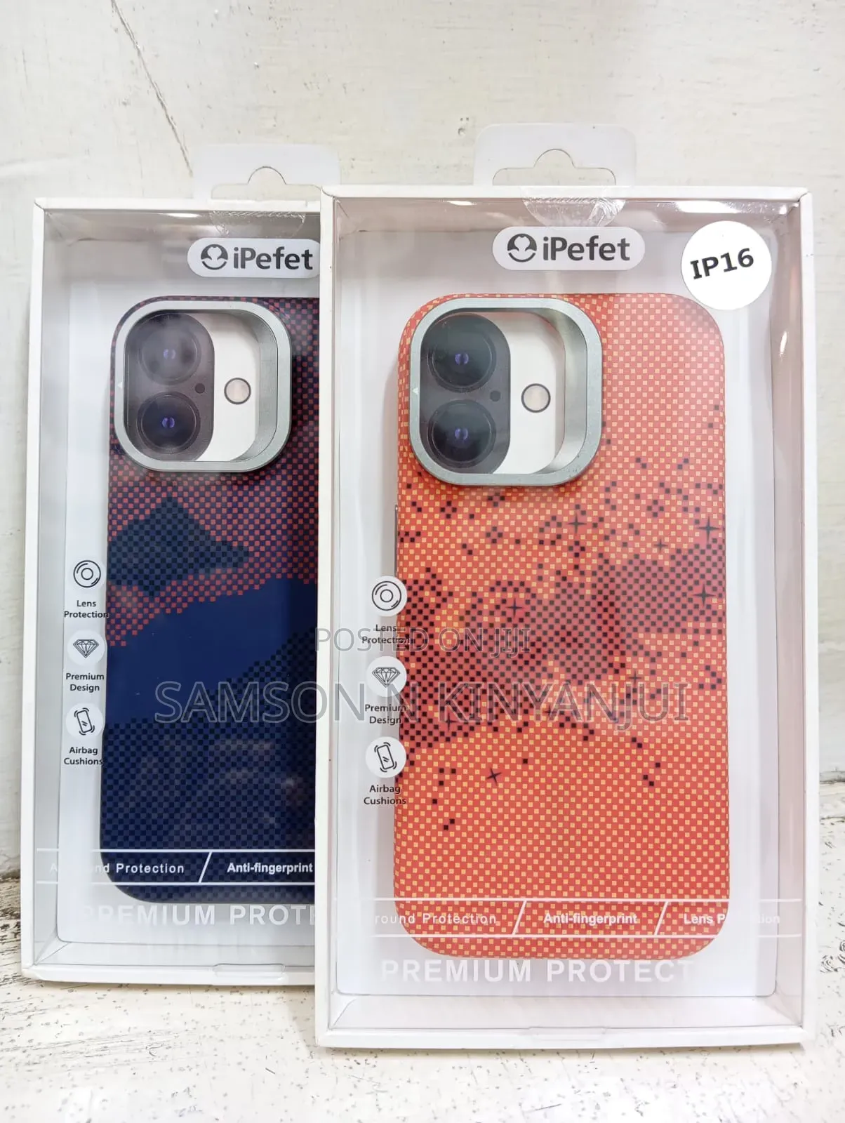 iPhone 16 iPefet Carbon Fiber Phone Cases
