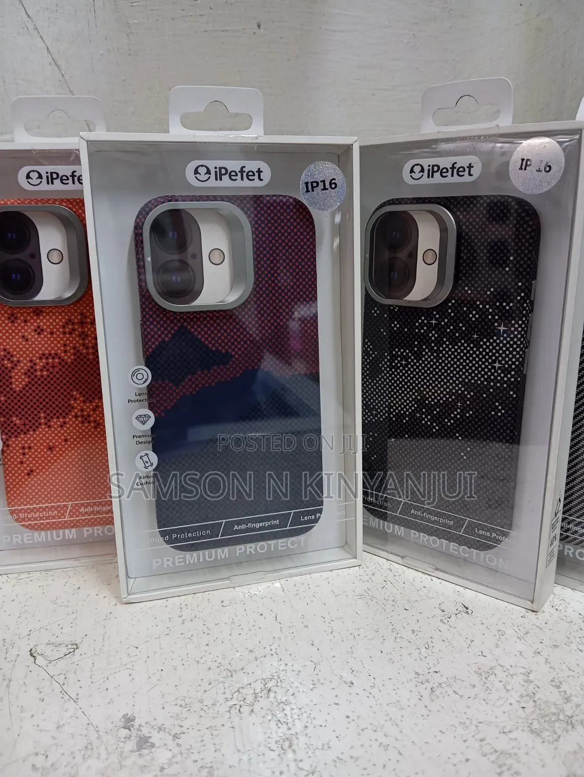 iPhone 16 iPefet Carbon Fiber Phone Cases