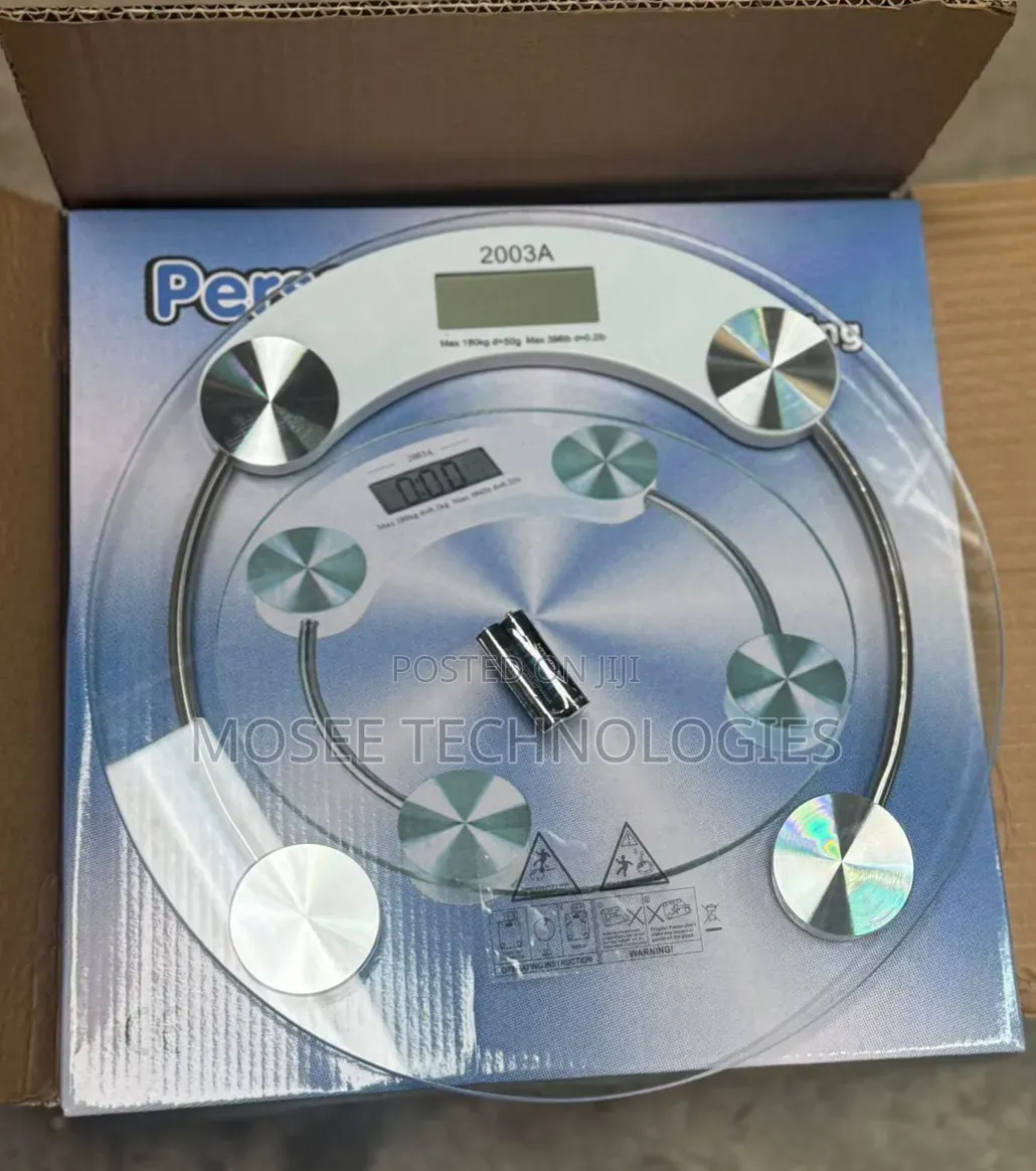 Digital Glass Bathroom Weighing Scale