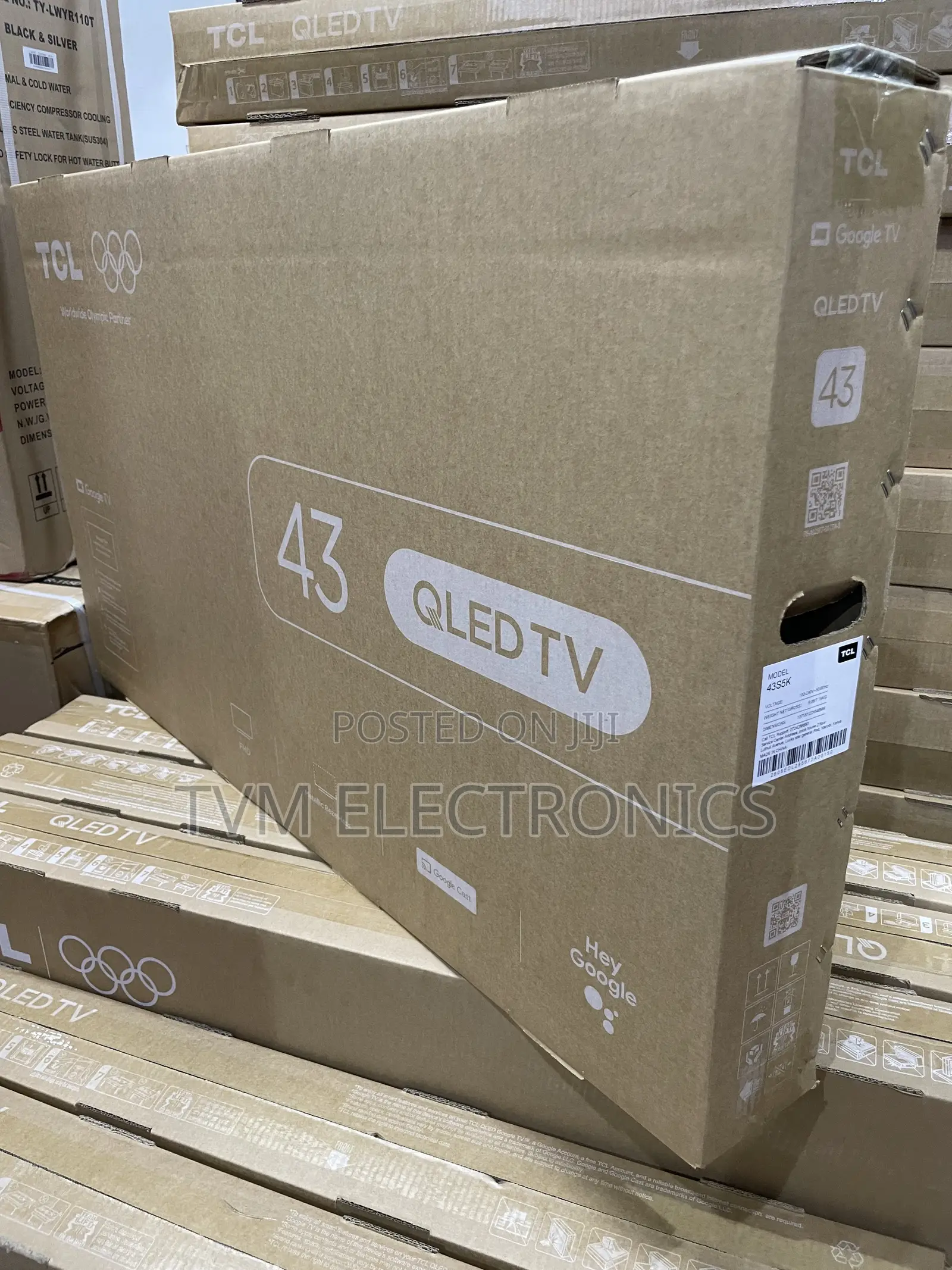 TCL 43′′ 43s5k Qled Full Hd Smart Google TV