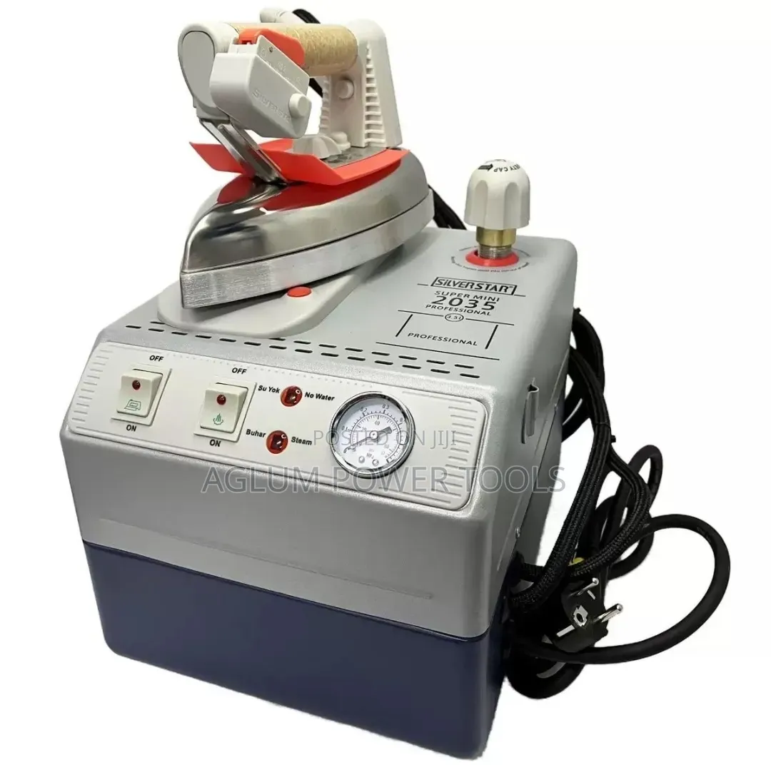 Professional Silver Star Steam Iron Box