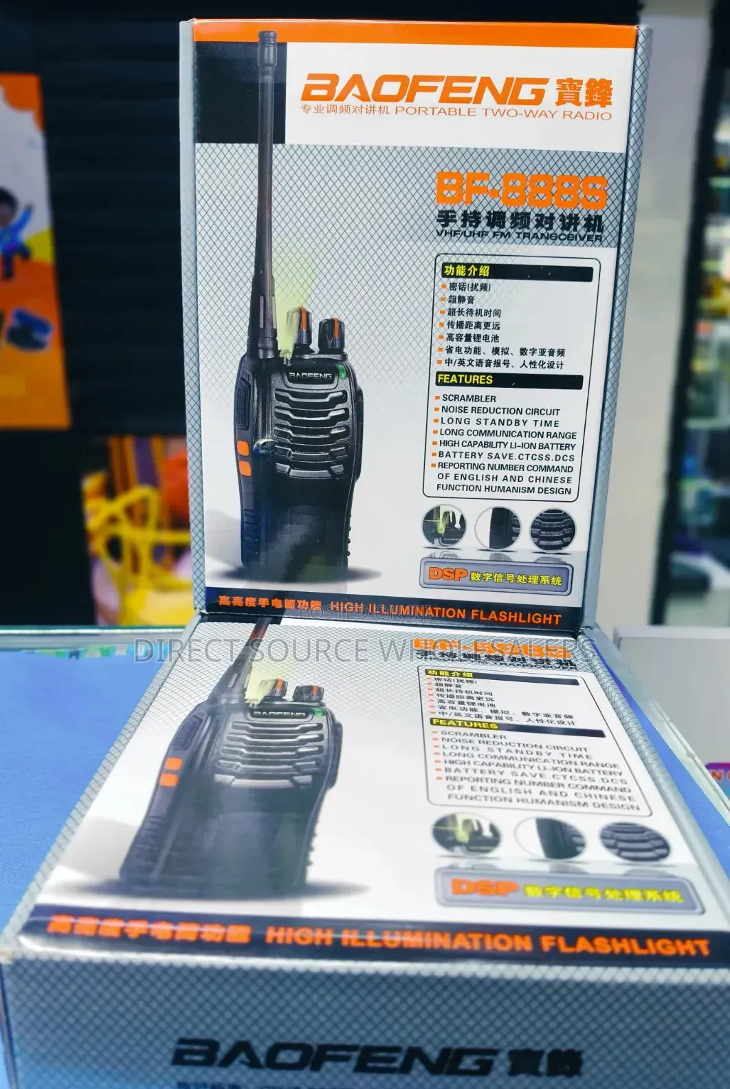 Baofeng 888S Handheld Radio With Charger