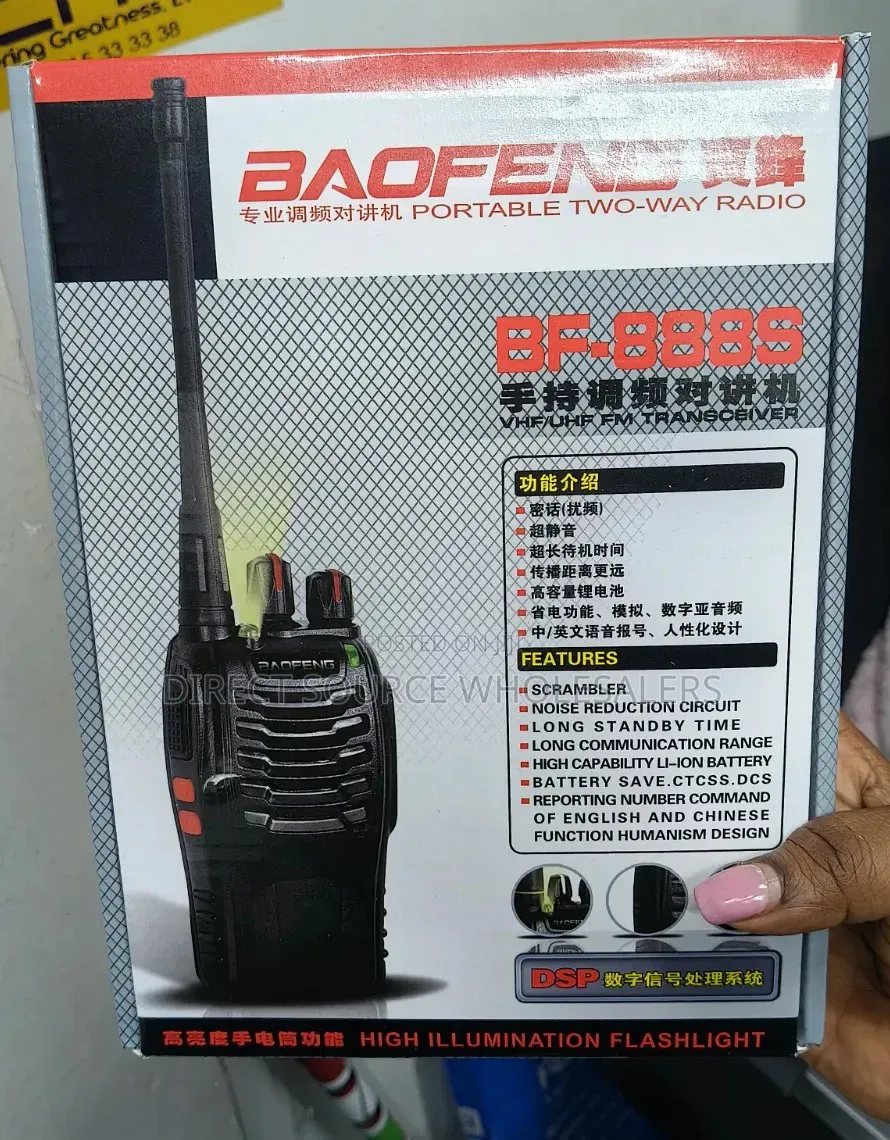 Baofeng 888S Handheld Radio With Charger