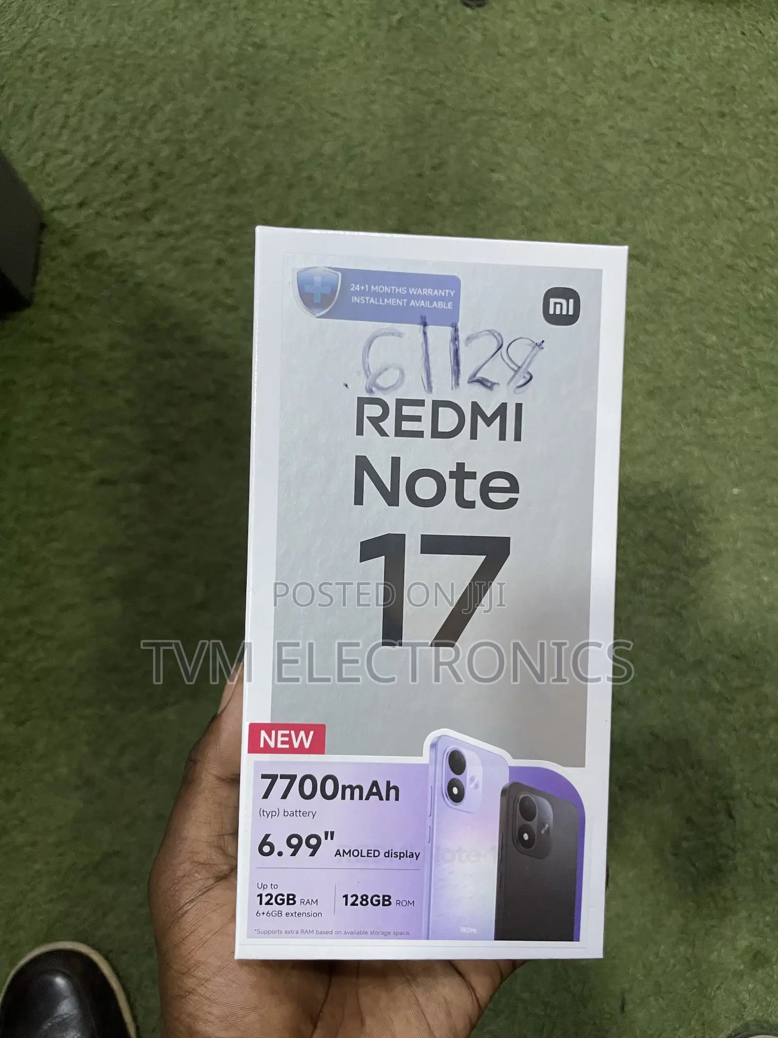 New Xiaomi Redmi Note 17 128 GB Black