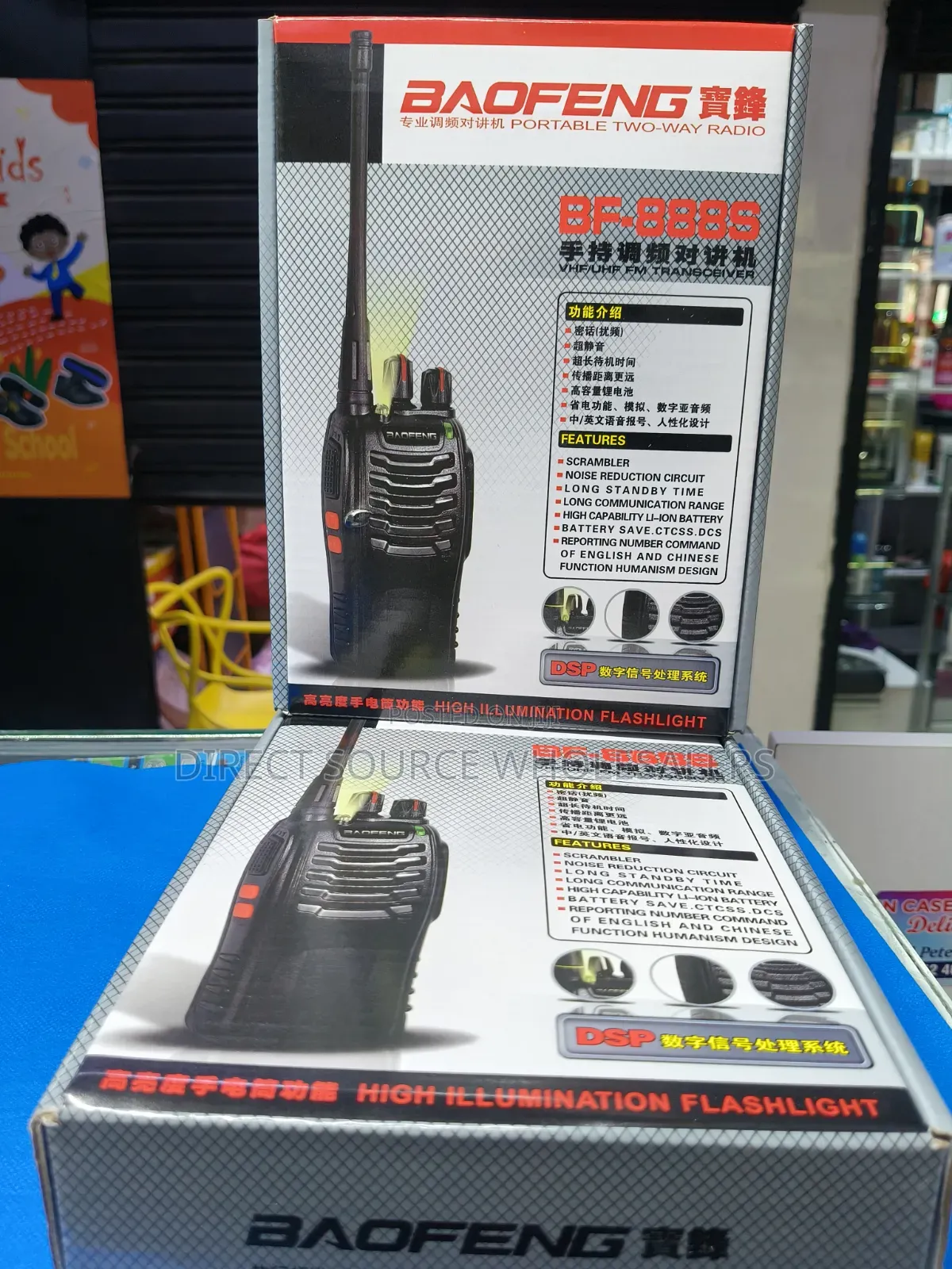 BF-888S Walkie Talkie for Security and Events