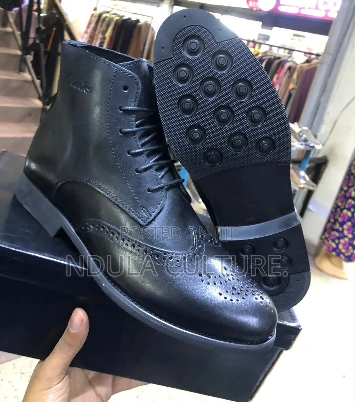 Clarks Brogue Official Boots