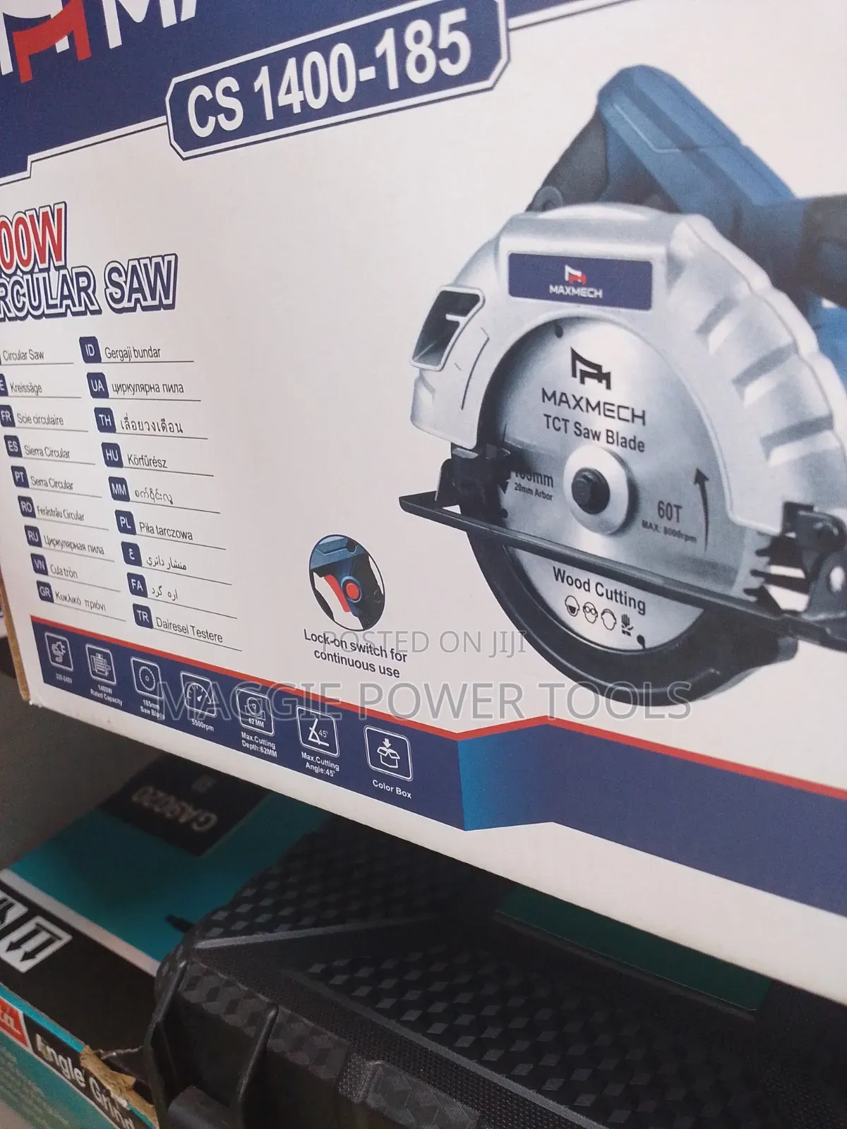7" Maxmech Corded Circular Saw Machine/Maxmech Electric Circular Saw