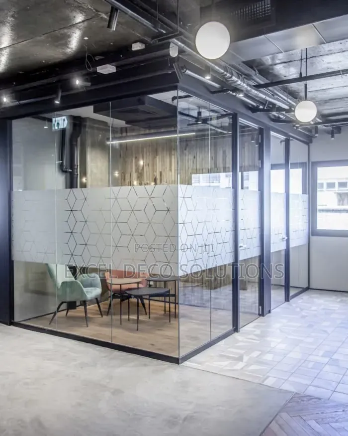 Decorative Glass Film for Office Partitions