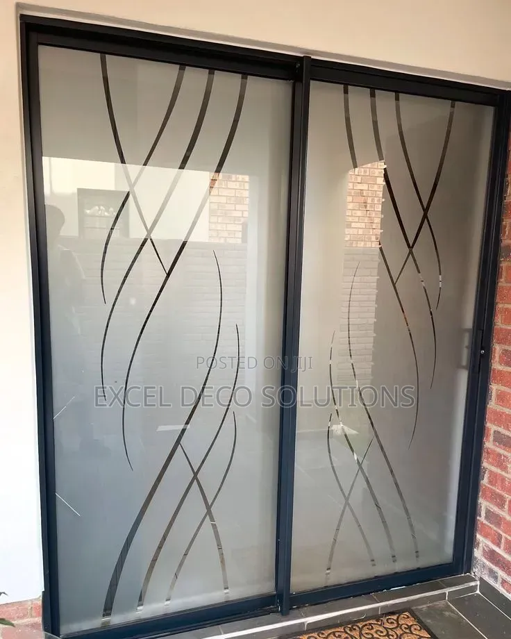 Decorative Glass Film for Shopfront Windows