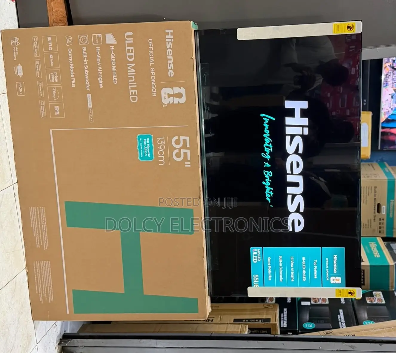 Hisense 55 TV 55u6sken Uledminiled