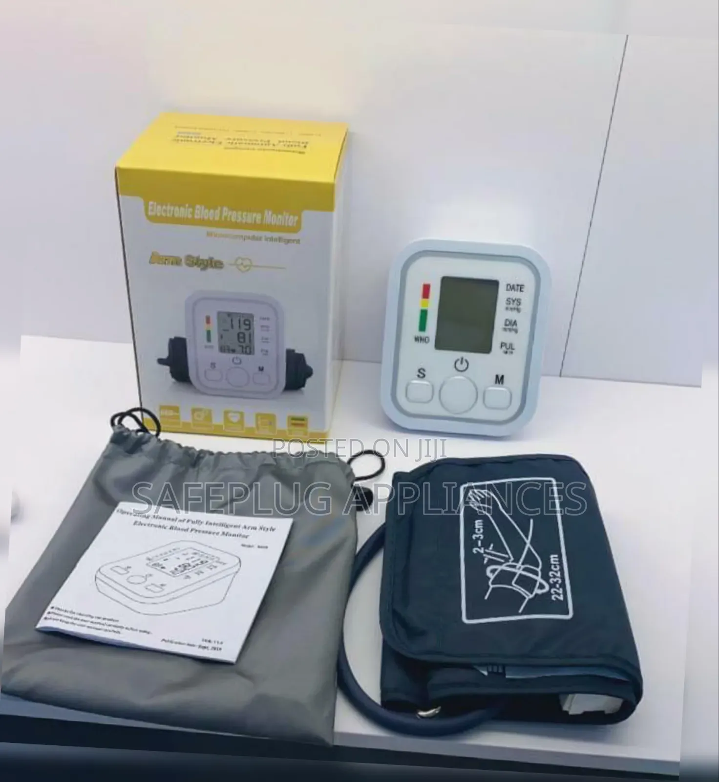 Title: Digital Blood Pressure Machine for Easy Daily Monitoring