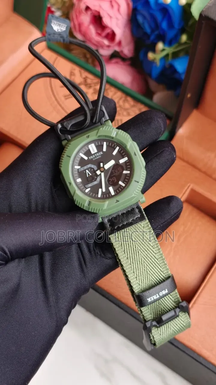 Casio Pro Trek With Countdown Timer Wrist Watch