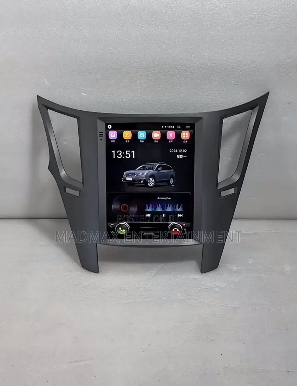 Subaru Legacy/Outback Infotainment Tesla Android Radio 2010+
