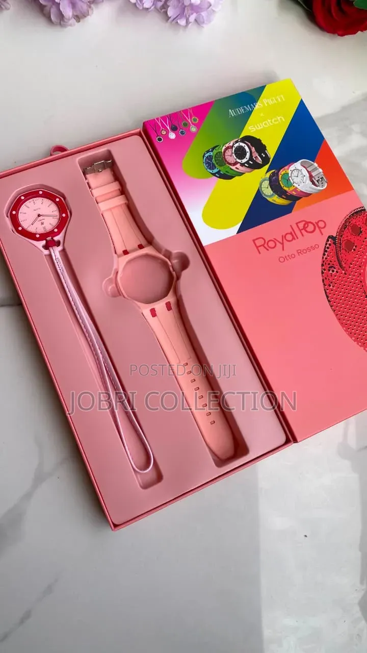 Trendy AP X Swatch Royal Pop Wrist Watch