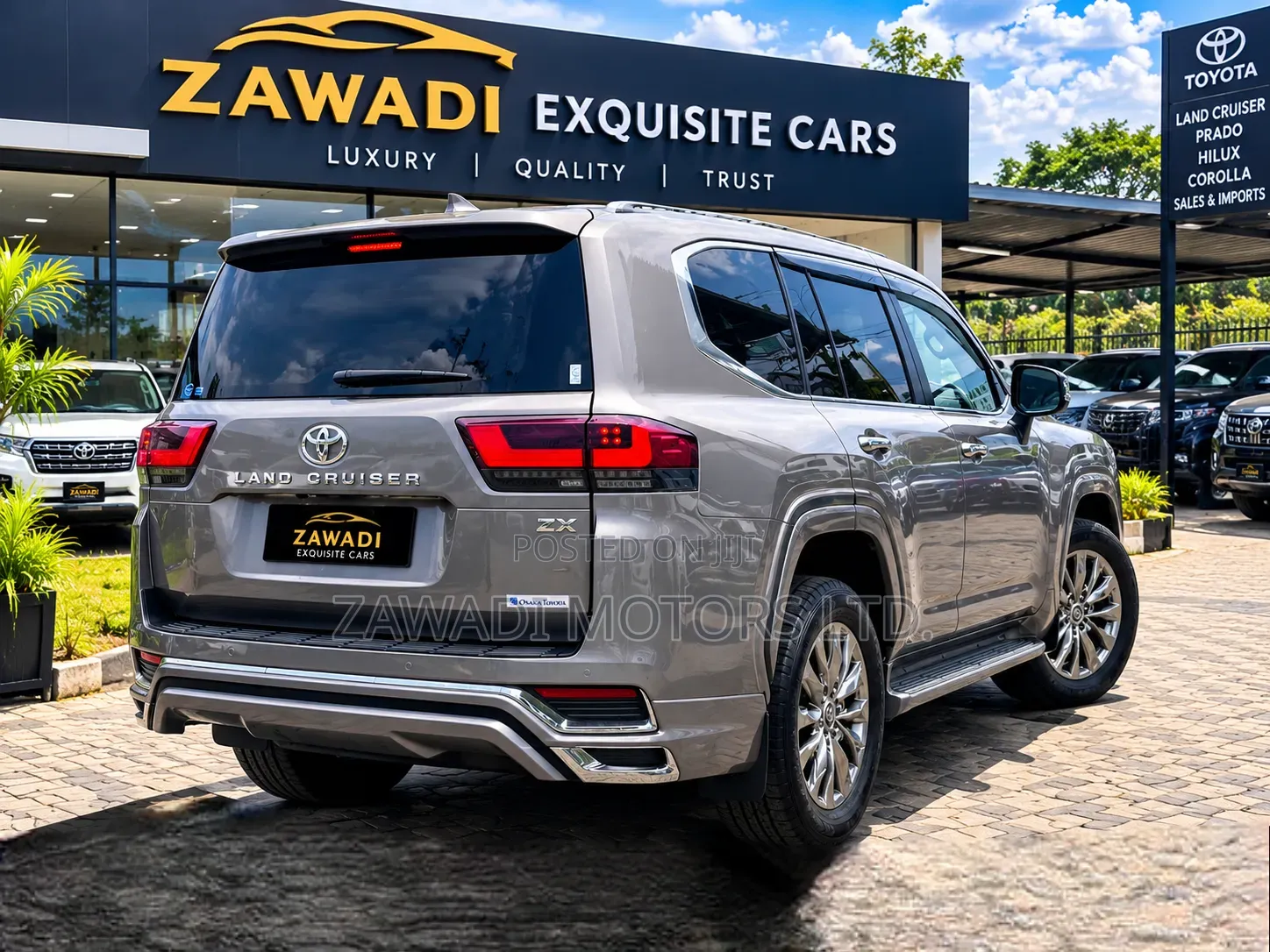Toyota Land Cruiser LC300 2023 Gray
