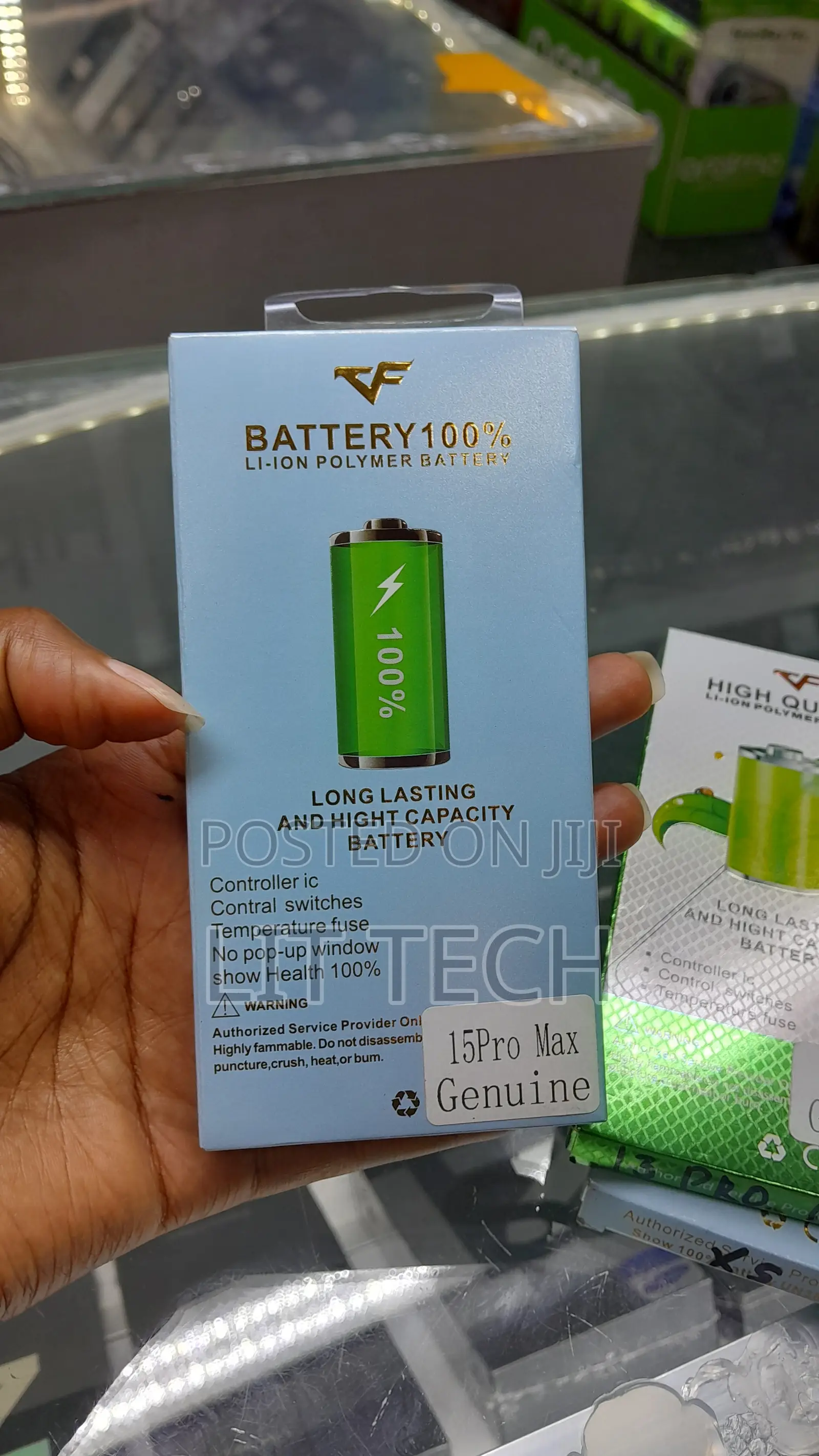 High Quality Li-Ion Polymer Battery for iPhone 13,14,15 Pro Max