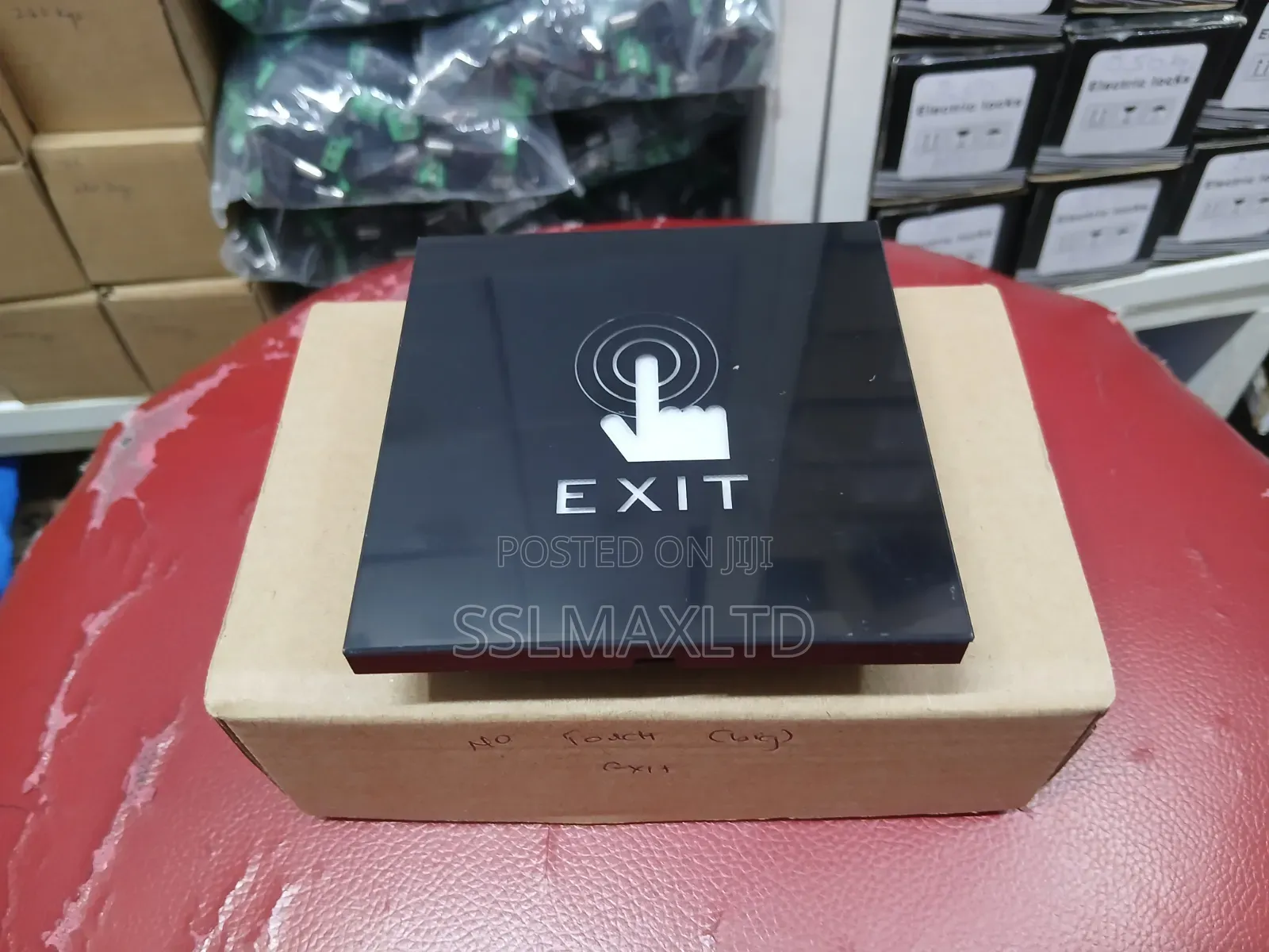No Touch Exit Button