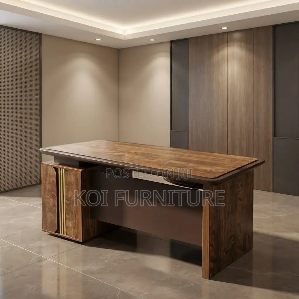 Office Desk; Golden 1.2 Meters Executive Home Office Laptop Desks