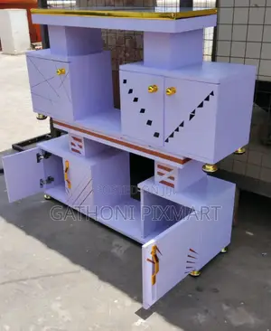 Stylish 4ft Istanbul TV Console With Marble Finish