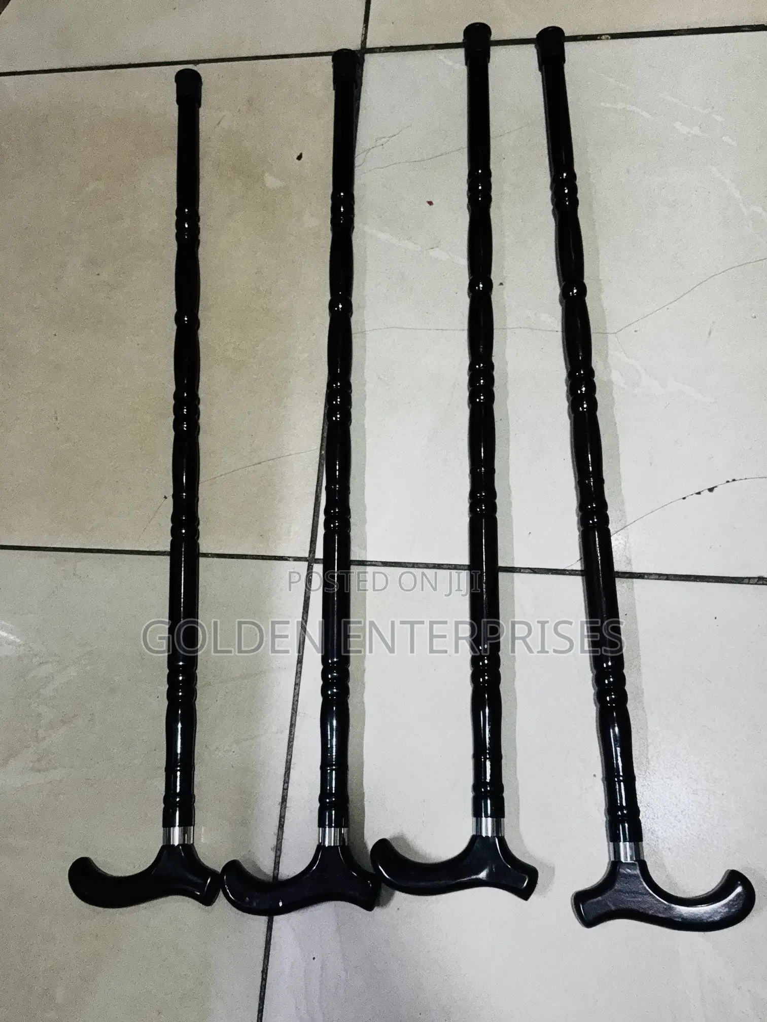 Elegant Wooden Walking Stick/ Canes (Comfort Grip Handle)