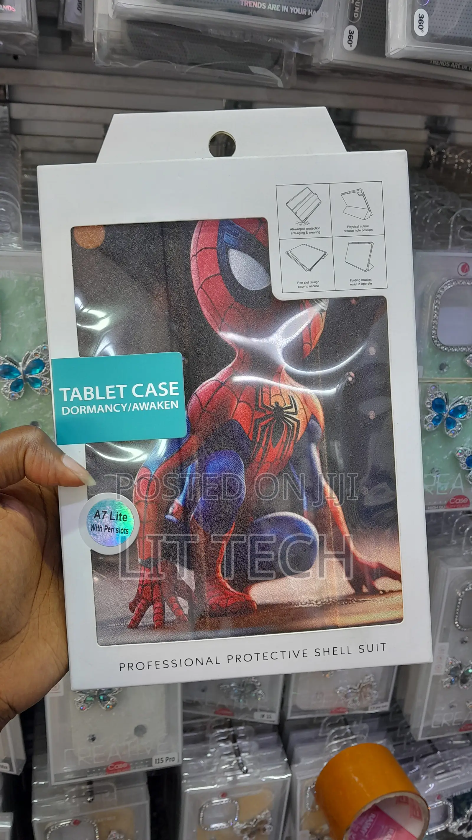 Cartoon-Themed Cover for Samsung Galaxy Tab A7 Lite