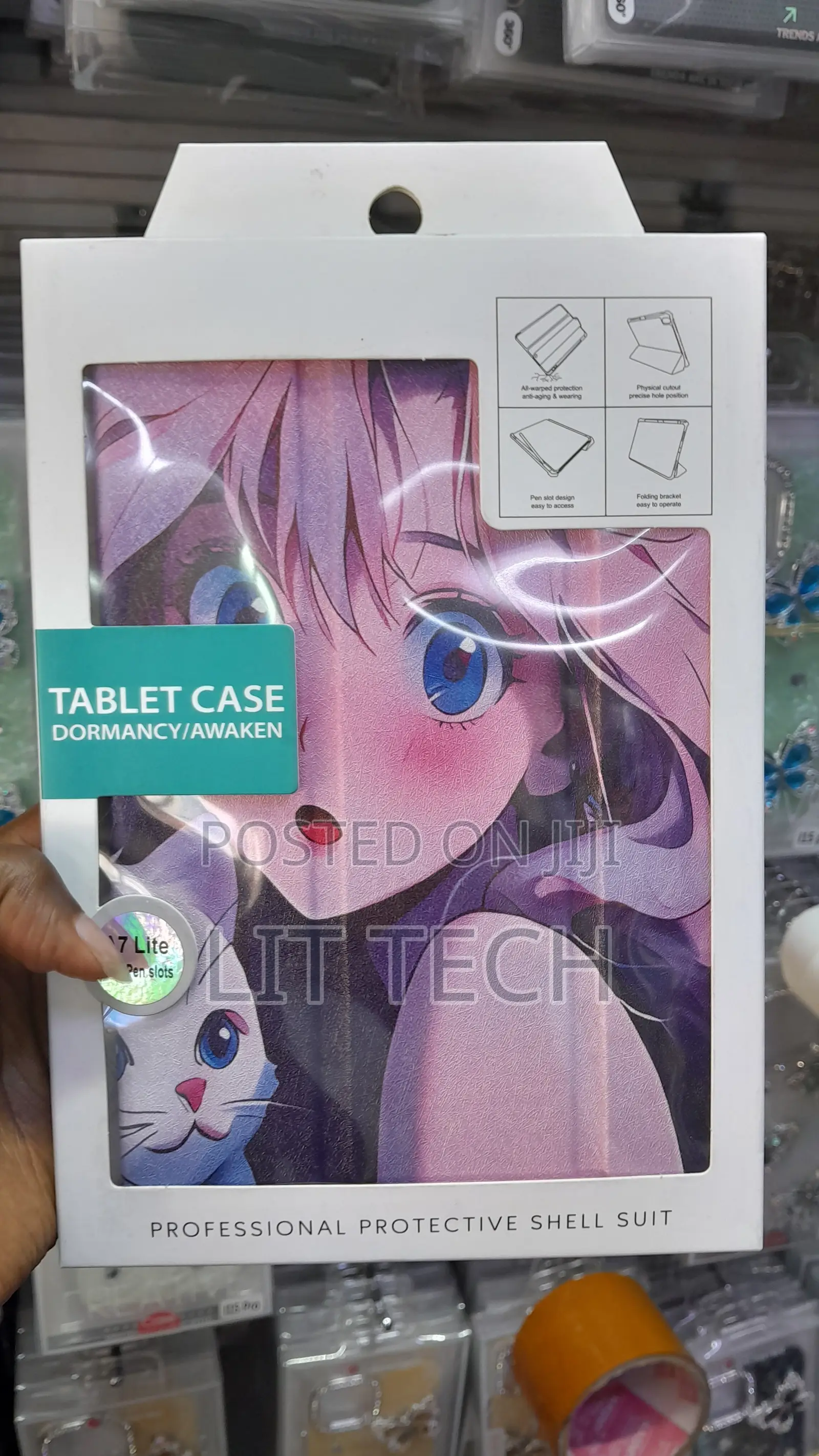 Cartoon-Themed Cover for Samsung Galaxy Tab A7 Lite