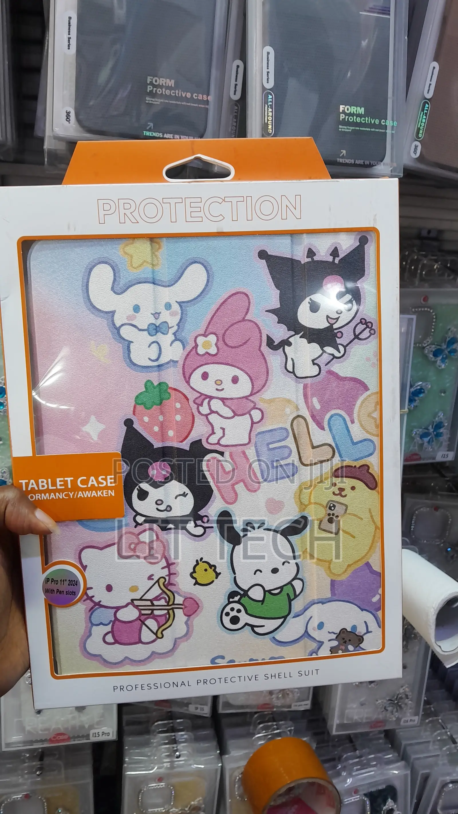 Multi-Character Edition Smart iPad Pro 11" (2024) Cover
