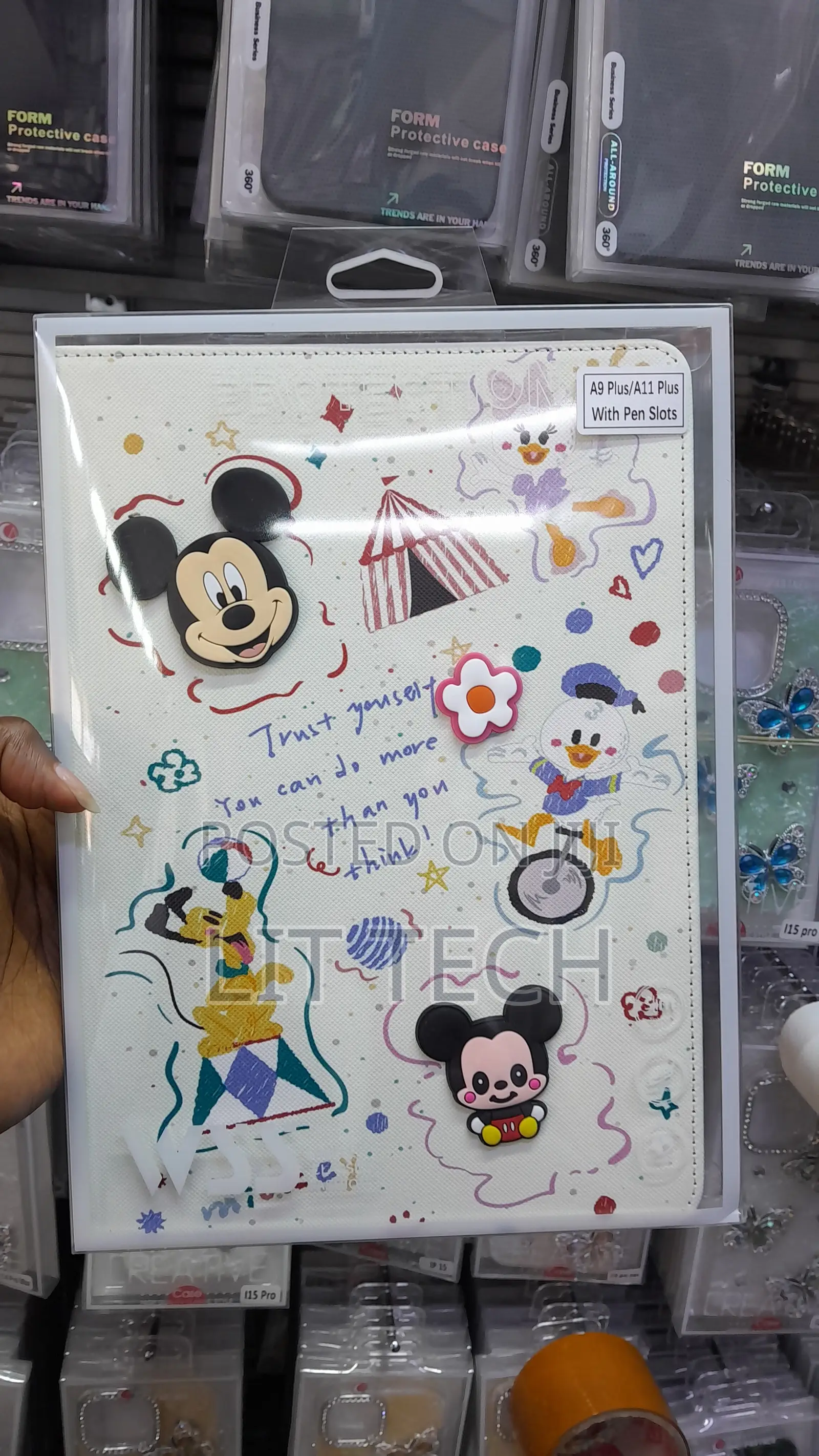 iPad A9 Plus / A11 Plus Disney Mickey Mouse Cartoon Cover