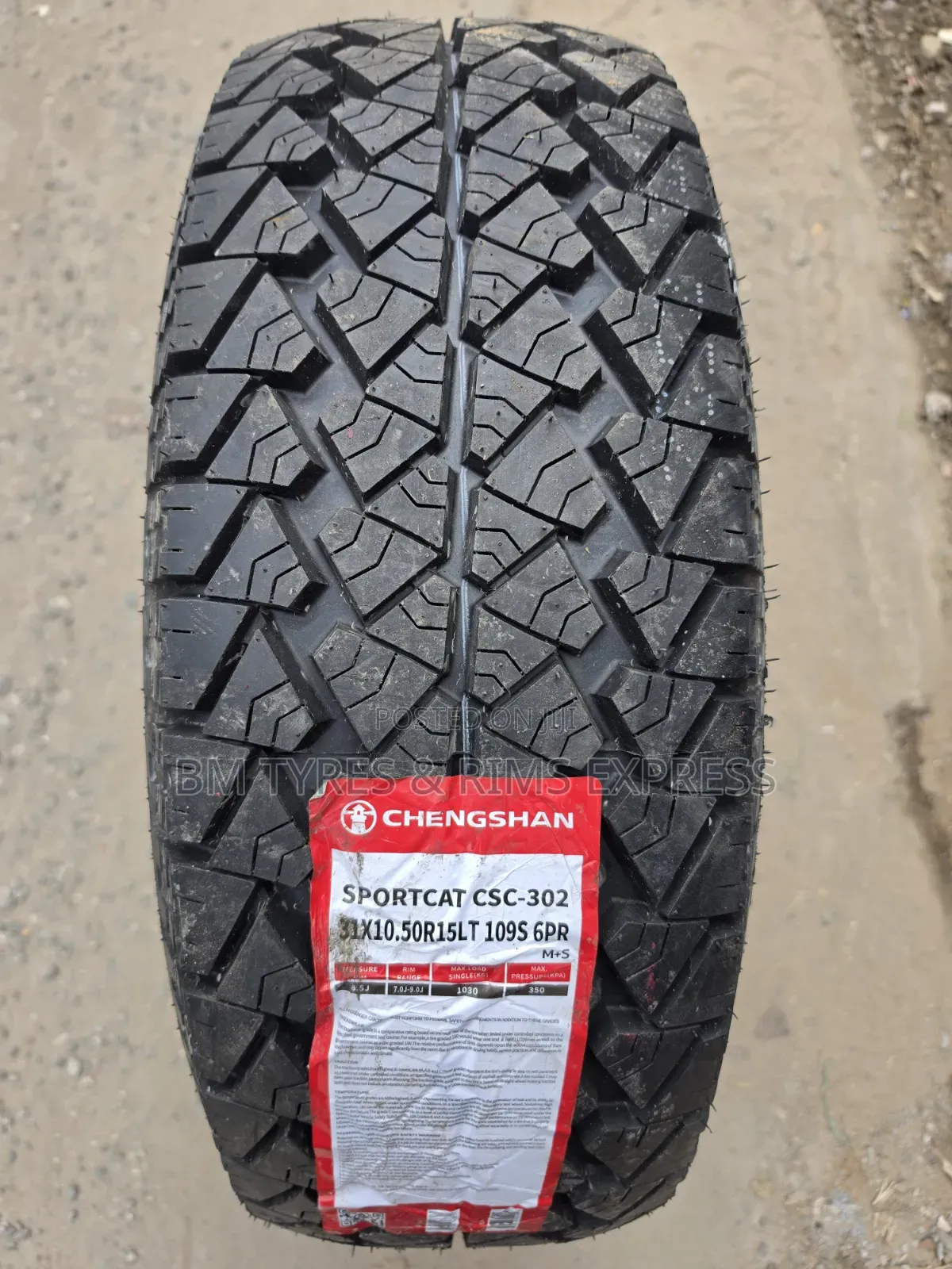 31x10.50r15 Chengshan Tires (All Terrain)